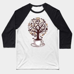 Coffee tree Baseball T-Shirt